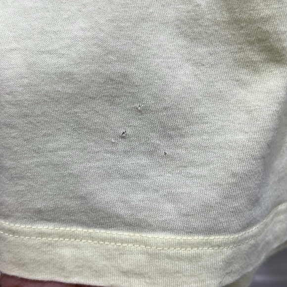 Jonathan Simkhai Standard DENISE BELL-SLEEVED TOP IN YELLOW Sz S - Picture 7 of 10